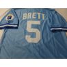 Cheap George Brett Royals Jersey From China #5 Light Blue throwback