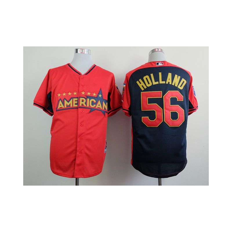 Cheap Greg Holland Royals Jersey From China #56 Red-Blue American League