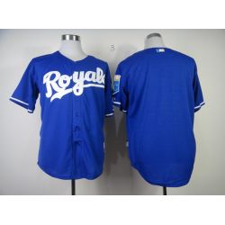 Cheap Royals Jersey From China Blue Blank