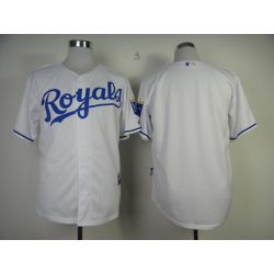 Cheap Royals Jersey From China White Blank