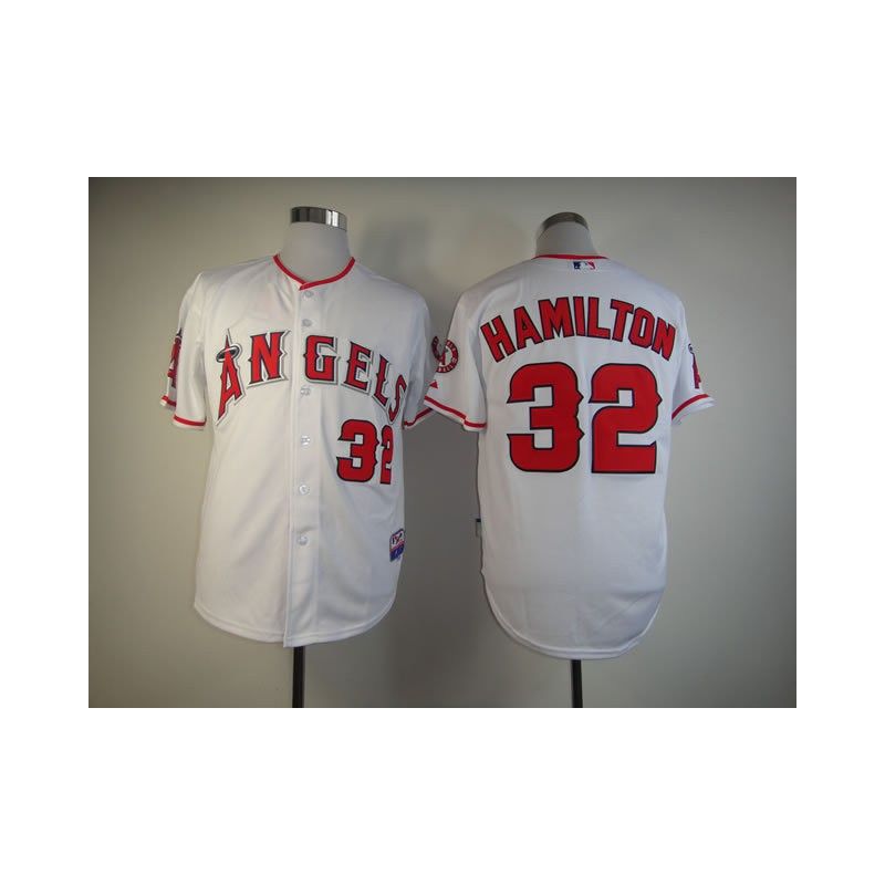 Cheap Josh Hamilton Angels Jersey From China #32 White Cheap Josh Hamilton Angels Jersey From China #32 White