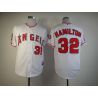 Cheap Josh Hamilton Angels Jersey From China #32 White
