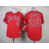 Cheap CJ Wilson Angels Jersey From China #33 Red