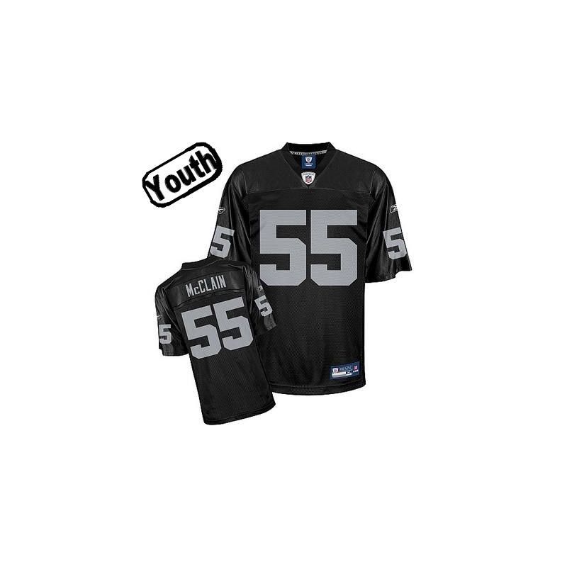Cheap Rolando McClain Raiders Youth Jersey #55 Black From China Cheap Rolando McClain Raiders Youth Jersey #55 Black From China