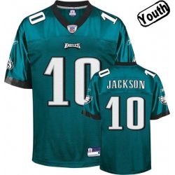 Cheap DeSean Jackson Eagles Youth Jersey #10 Green From China