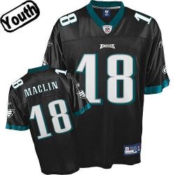 Cheap Jeremy Maclin Eagles Youth Jersey #18 Black From China