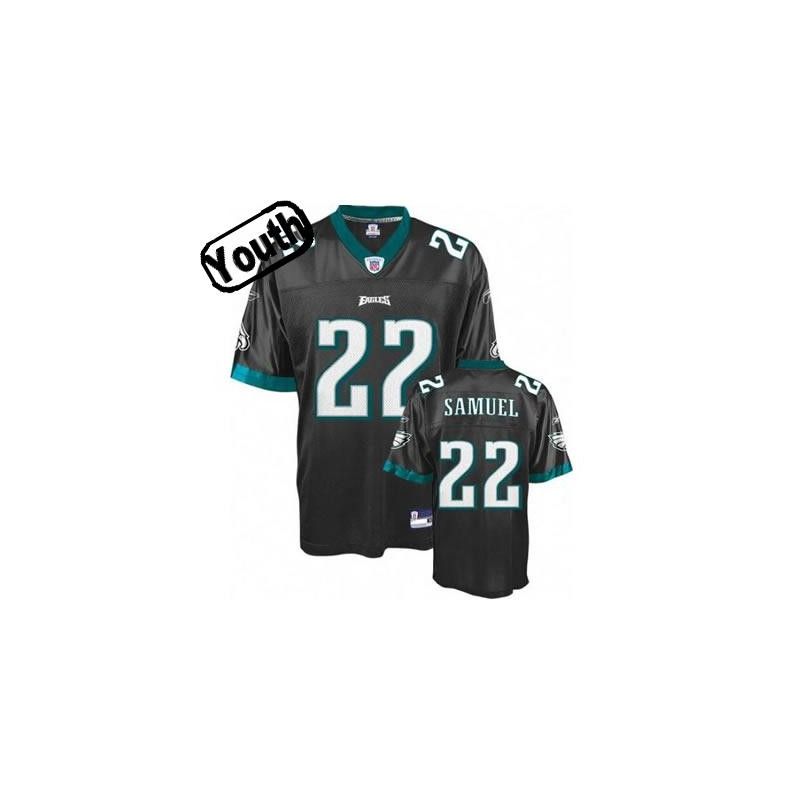 Cheap Asante Samuel Eagles Youth Jersey #22 Black From China Cheap Asante Samuel Eagles Youth Jersey #22 Black From China