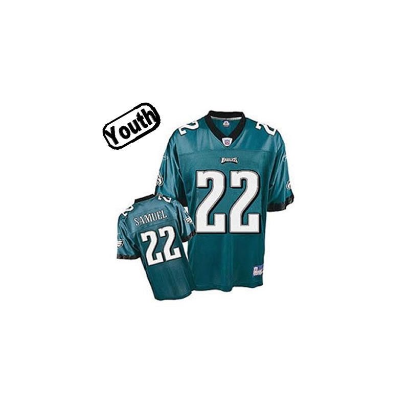 Cheap Asante Samuel Eagles Youth Jersey #22 Green From China Cheap Asante Samuel Eagles Youth Jersey #22 Green From China