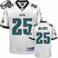Cheap LeSean McCoy Eagles Youth Jersey #25 white From China