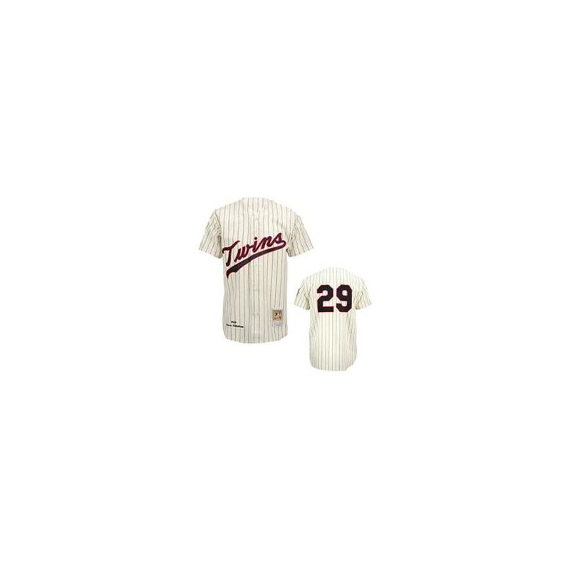 Cheap Rod Carew Twins Jersey From China #29 Cream