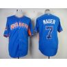 Cheap Joe Mauer Twins Jersey From China #7 Blue 2013 All-Star