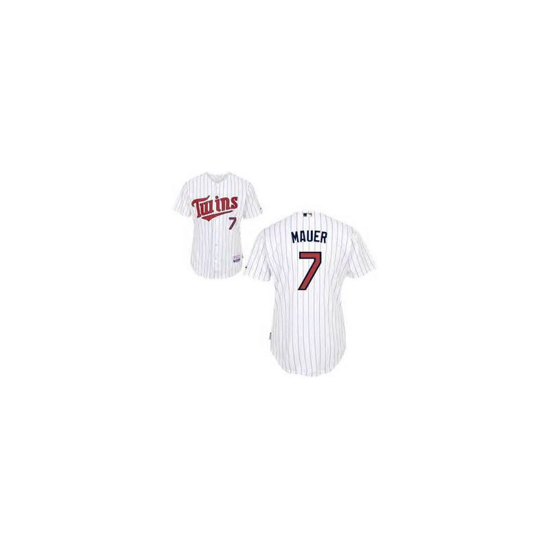 Cheap Joe Mauer Twins Jersey From China #7 White