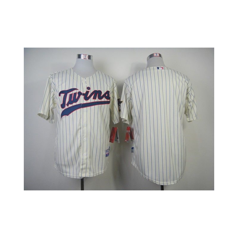 Cheap Twins Jersey From China Cream Blank