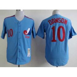 Cheap Andre Dawson Expos Jersey From China #10 Blue