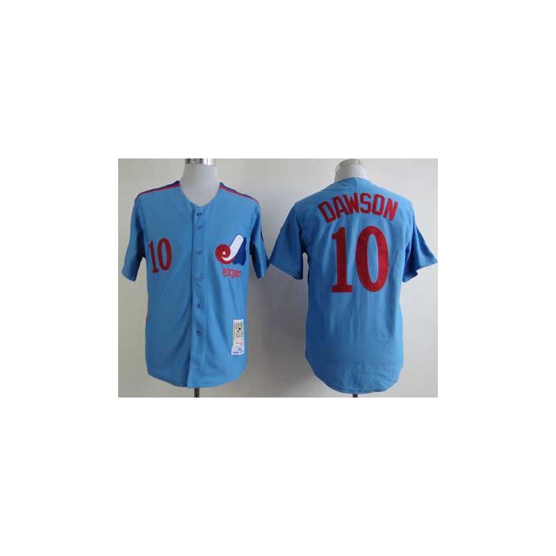 Cheap Andre Dawson Expos Jersey From China #10 Blue