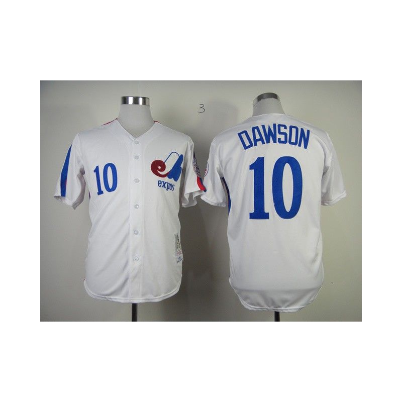 Cheap Andre Dawson Expos Jersey From China #10 White throwback 1982