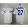 Cheap Vladimir Guerrero Expos Jersey From China #27 White throwback 1982