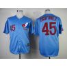 Cheap Pedro Martinez Expos Jersey From China #45 Blue