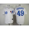 Cheap Warren Cromartie Expos Jersey From China #49 White throwback 1982