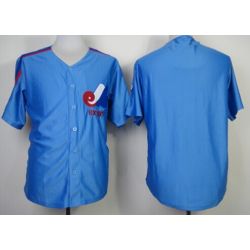 Cheap Expos Jersey From China Blue Blank