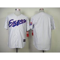 Cheap Expos Jersey From China White throwback 2000 Blank