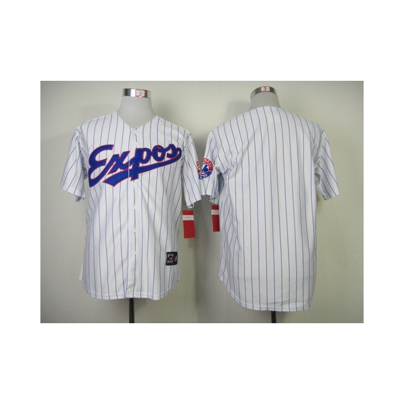 Cheap Expos Jersey From China White throwback 2000 Blank