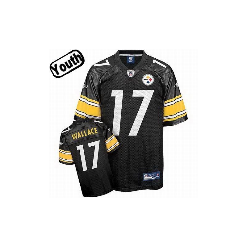 Cheap Mike Wallace Steelers Youth Jersey #17 Black From China Cheap Mike Wallace Steelers Youth Jersey #17 Black From China