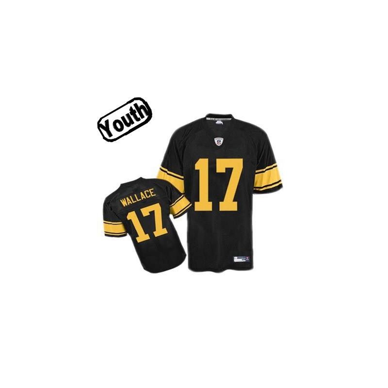 Cheap Mike Wallace Steelers Youth Jersey #17 Black Yellow number From China Cheap Mike Wallace Steelers Youth Jersey #17 Black Yellow number From China