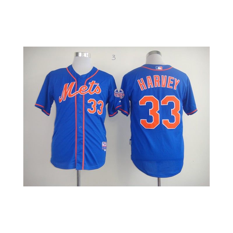 Cheap Matt Harvey Mets Jersey From China #33 Blue Orange Font Cheap Matt Harvey Mets Jersey From China #33 Blue Orange Font