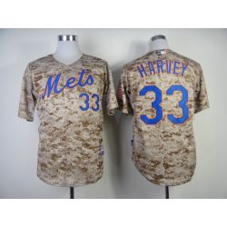 Cheap Matt Harvey Mets Jersey From China #33 Camo