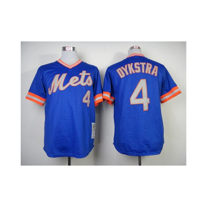 Cheap Lenny Dykstra Mets Jersey From China #4 Blue throwback 1983 Cheap Lenny Dykstra Mets Jersey From China #4 Blue throwback 1983