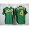 Cheap Lenny Dykstra Mets Jersey From China #4 Green throwback 1985