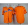 Cheap Mets Jersey From China Orange Blank