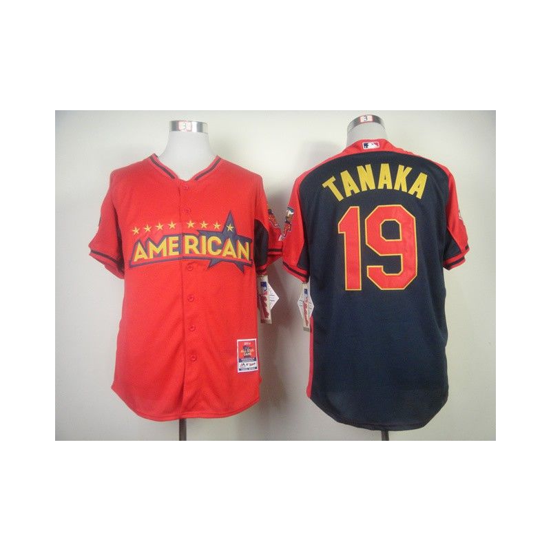 Cheap Masahiro Tanaka Yankees Jersey From China #19 Red-Blue American League Cheap Masahiro Tanaka Yankees Jersey From China #19 Red-Blue American League