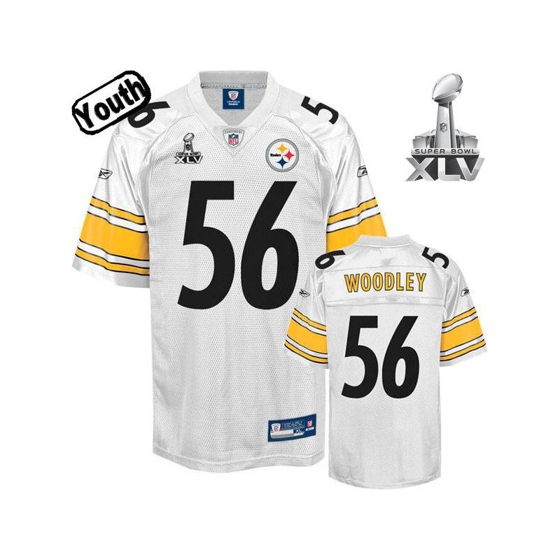 Cheap Lamarr Woodley Steelers Youth Jersey #56 White 2011 Super Bowl XLV From China Cheap Lamarr Woodley Steelers Youth Jersey #56 White 2011 Super Bowl XLV From China