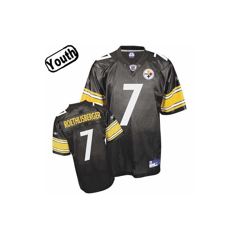 Cheap Ben Roethlisberger Steelers Youth Jersey #7 Black From China Cheap Ben Roethlisberger Steelers Youth Jersey #7 Black From China