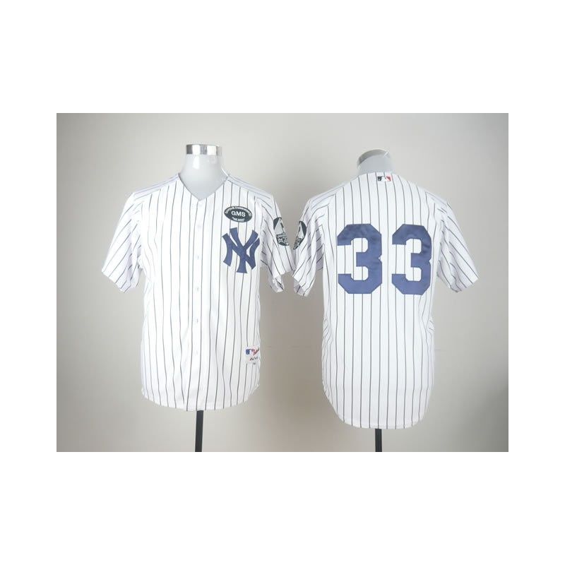 Cheap Nick Swisher Yankees Jersey From China #33 White GMS THE BOSS Patch Cheap Nick Swisher Yankees Jersey From China #33 White GMS THE BOSS Patch