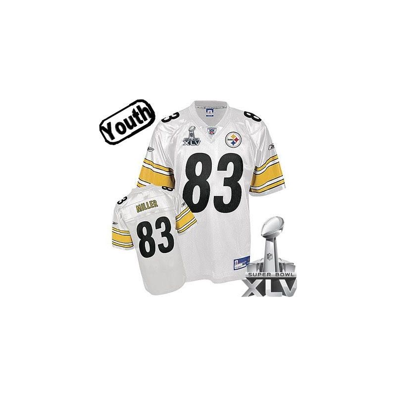 Cheap Heath Miller Steelers Youth Jersey #83 White 2011 Super Bowl XLV From China Cheap Heath Miller Steelers Youth Jersey #83 White 2011 Super Bowl XLV From China