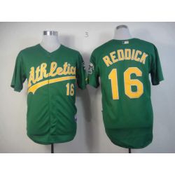 Cheap Josh Reddick Athletics Jersey From China #16 Green