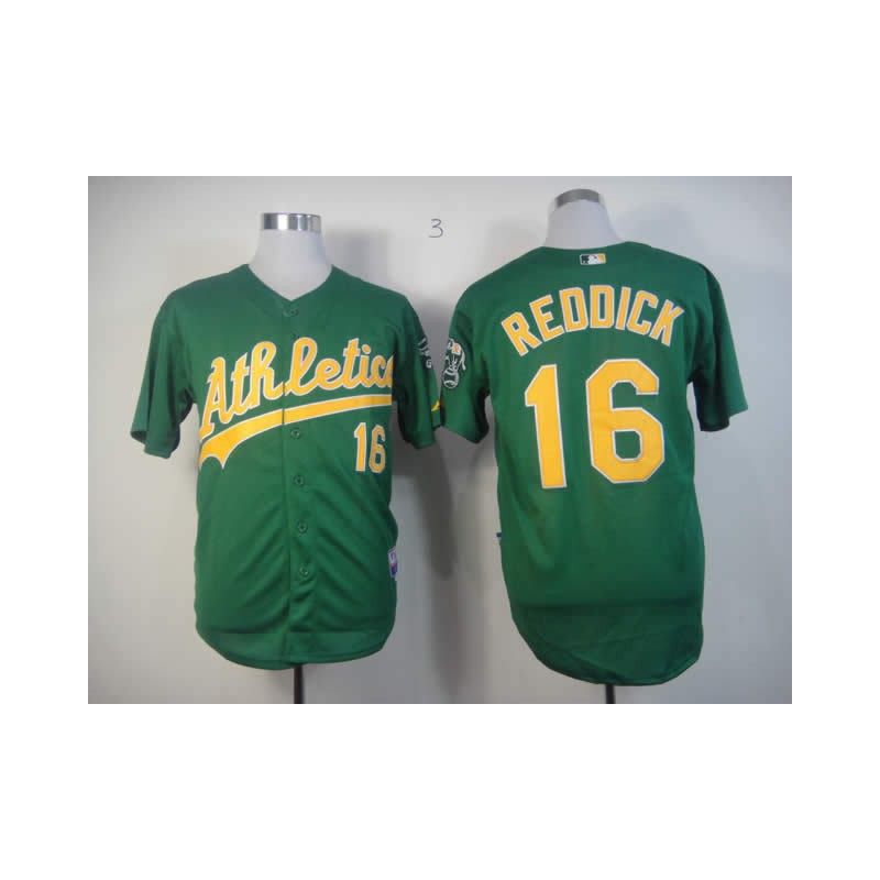 Cheap Josh Reddick Athletics Jersey From China #16 Green