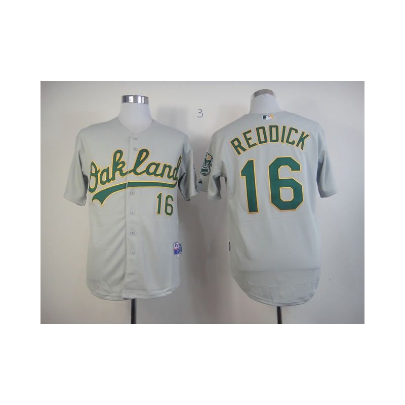 Cheap Josh Reddick Athletics Jersey From China #16 Grey