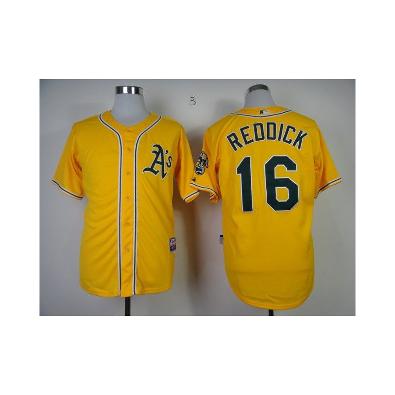 Cheap Josh Reddick Athletics Jersey From China #16 Yellow Cheap Josh Reddick Athletics Jersey From China #16 Yellow