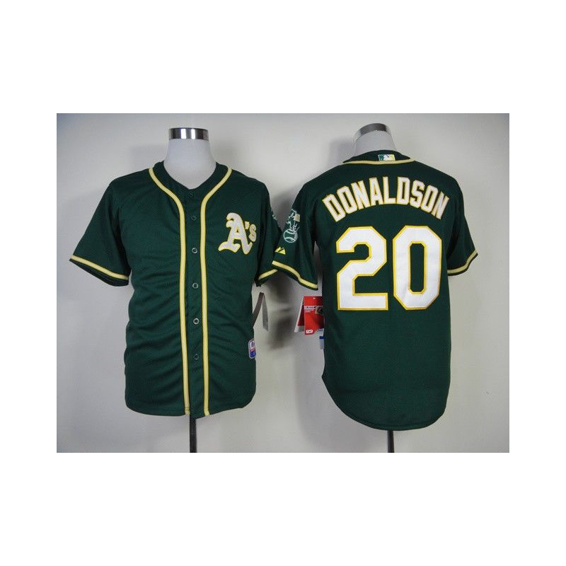 Cheap Josh Donaldson Athletics Jersey From China #20 Green 2014 new