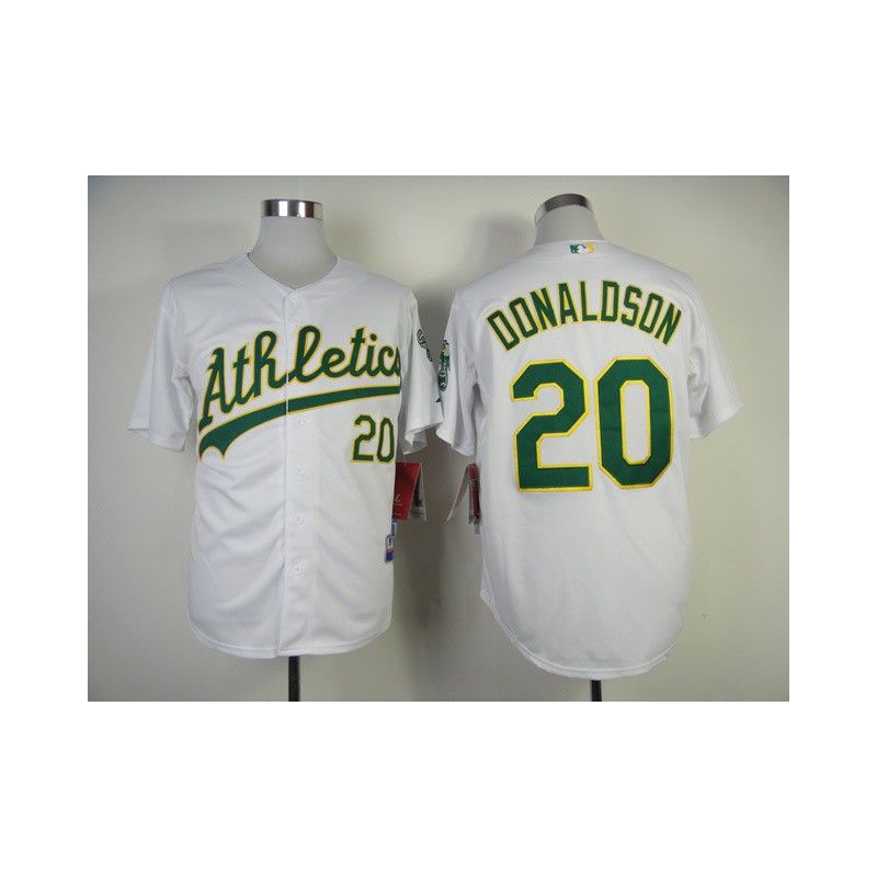 Cheap Josh Donaldson Athletics Jersey From China #20 White