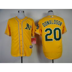 Cheap Josh Donaldson Athletics Jersey From China #20 Yellow