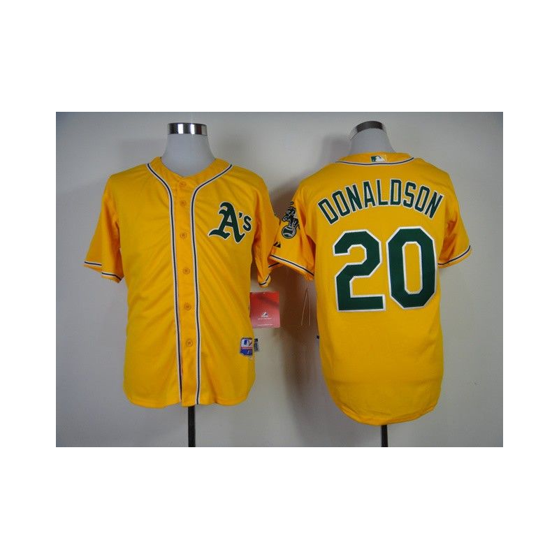 Cheap Josh Donaldson Athletics Jersey From China #20 Yellow Cheap Josh Donaldson Athletics Jersey From China #20 Yellow