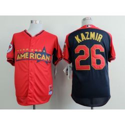 Cheap Scott Kazmir Athletics Jersey From China #26 Red-Blue American League