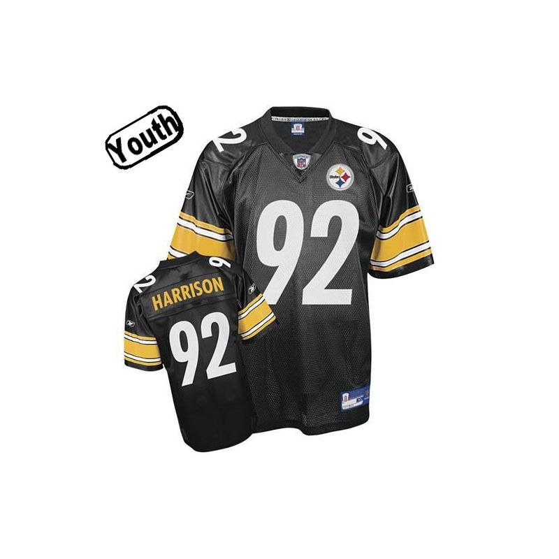 Cheap James Harrison Steelers Youth Jersey #92 Black From China Cheap James Harrison Steelers Youth Jersey #92 Black From China