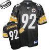 Cheap James Harrison Steelers Youth Jersey #92 Black From China