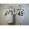 Cheap Brett Anderson Athletics Jersey From China #49 White